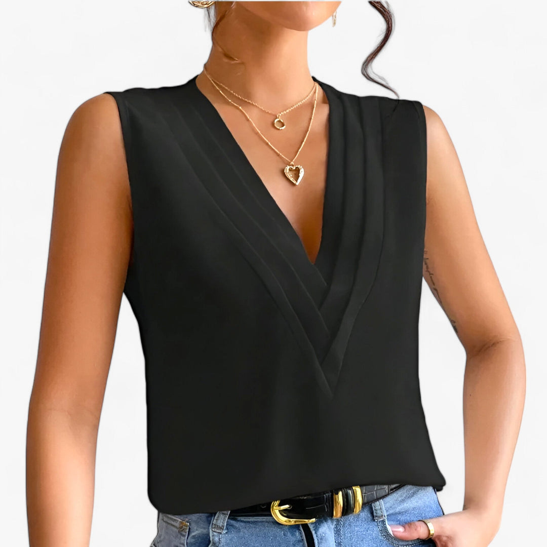Lisslune | Ärmellose Bluse für Mühelosen Komfort