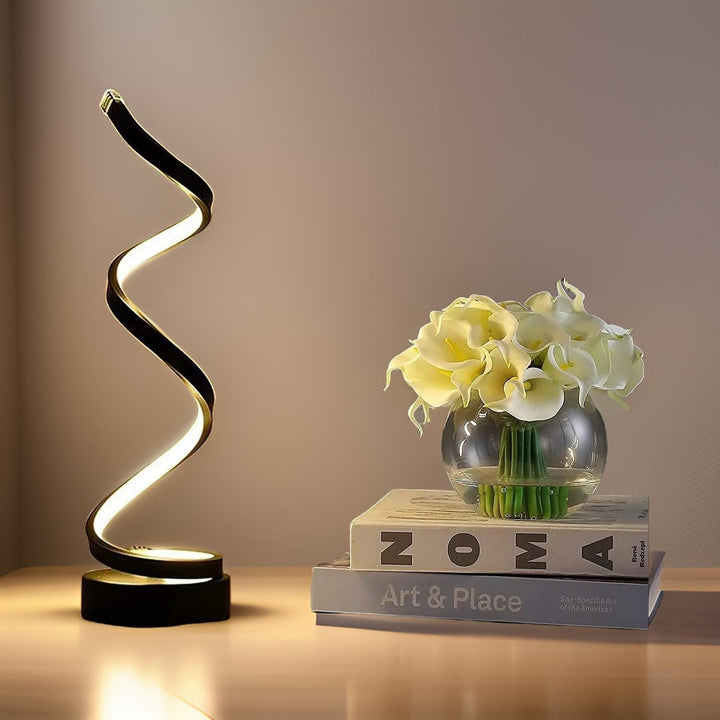 Lisslune | Modern LED table lamp with touch control and warm light