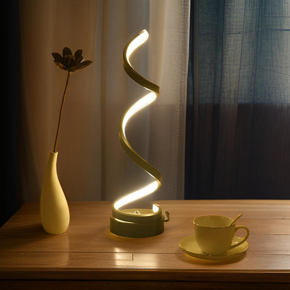 Lisslune | Modern LED table lamp with touch control and warm light
