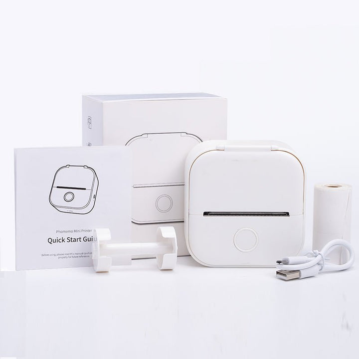 Lisslune | PrintAura Mini Pocket Printer | Portable inkless thermal printer for photos, notes, and documents