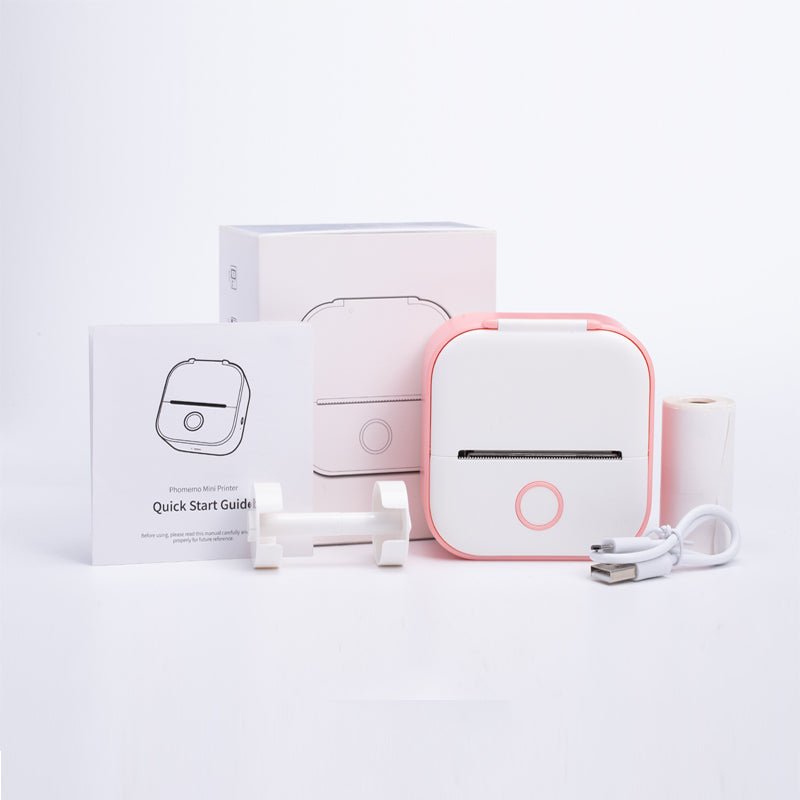 Lisslune | PrintAura Mini Pocket Printer | Portable inkless thermal printer for photos, notes, and documents
