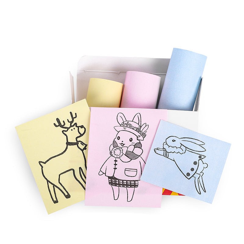 Lisslune | PrintAura Mini Pocket Printer | Portable inkless thermal printer for photos, notes, and documents