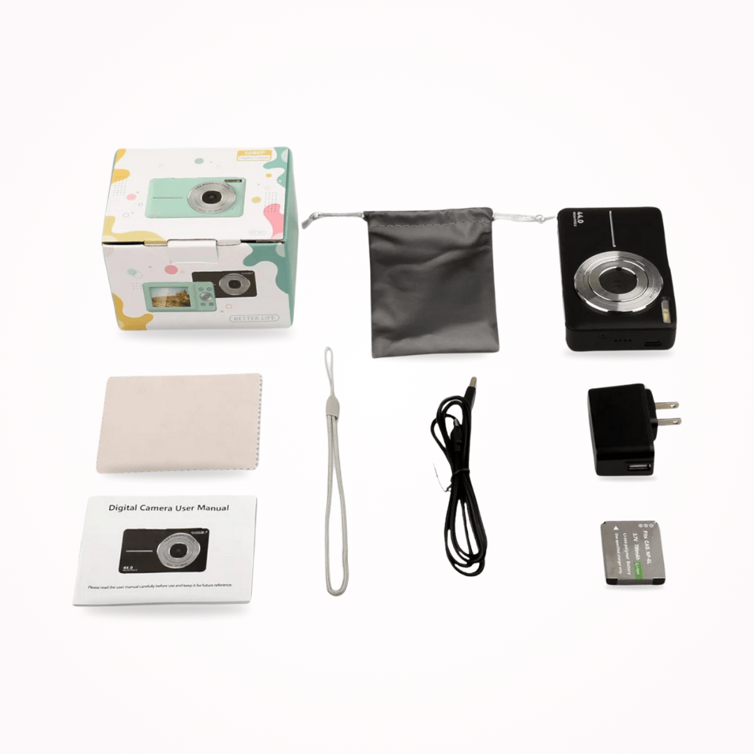 Lisslune | PIXERA – Vintage Digital Camera with Retro Design