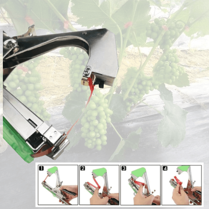 Lisslune | Plant Support Tool Set – Easy Plant Tying System for Climbing Plants, Flowers & Vegetables