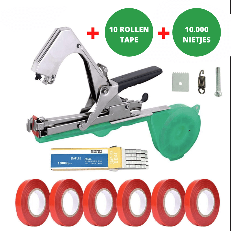 Lisslune | Plant Support Tool Set – Easy Plant Tying System for Climbing Plants, Flowers & Vegetables