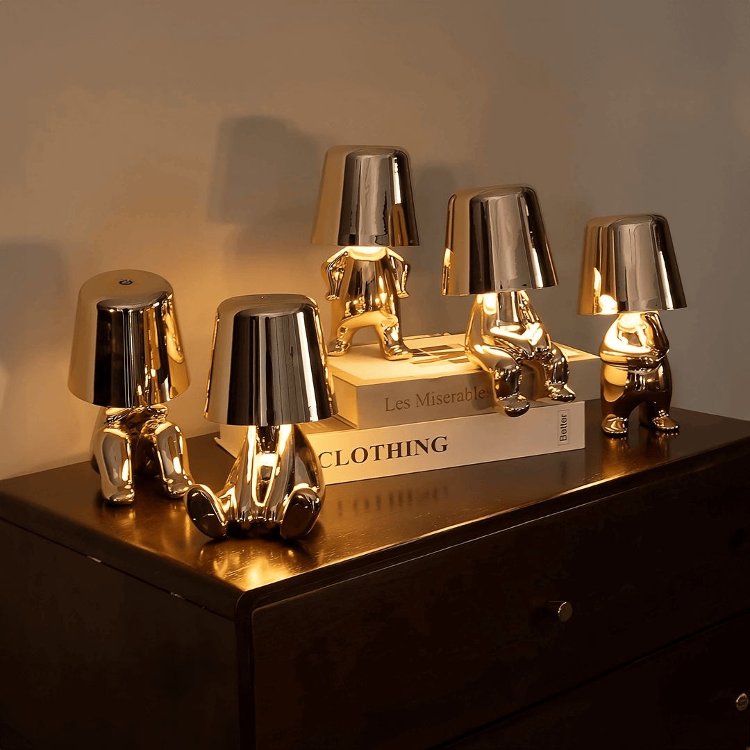 Lisslune | Playful Dimmable Table Lamp - LumoPals