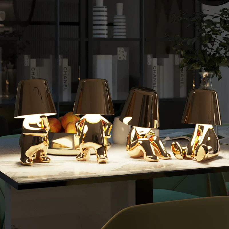 Lisslune | Playful Dimmable Table Lamp - LumoPals