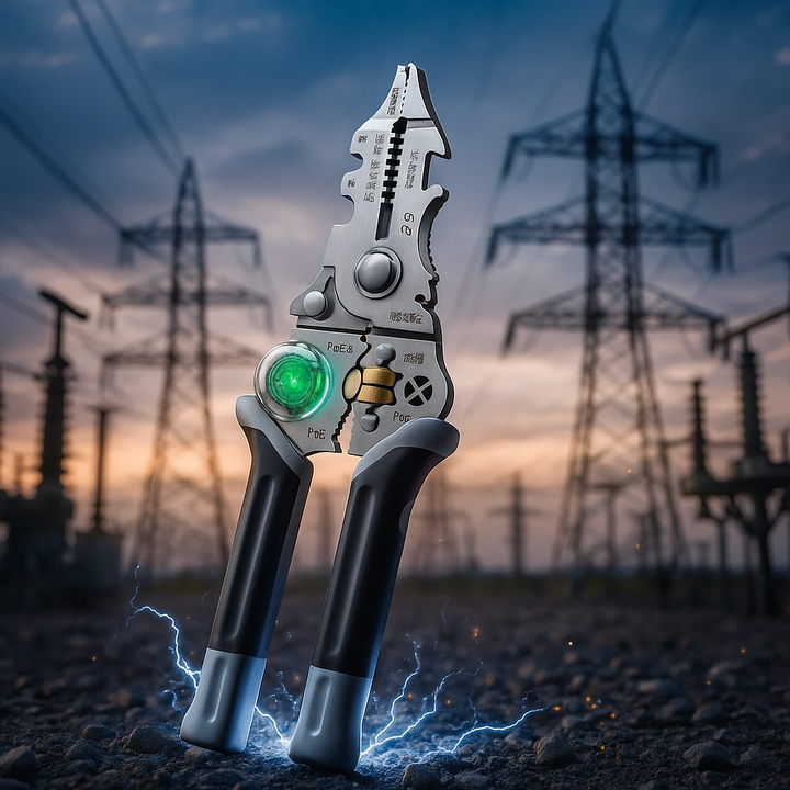 Lisslune | Multi-Task Wire Stripper Voltage Detector Plier