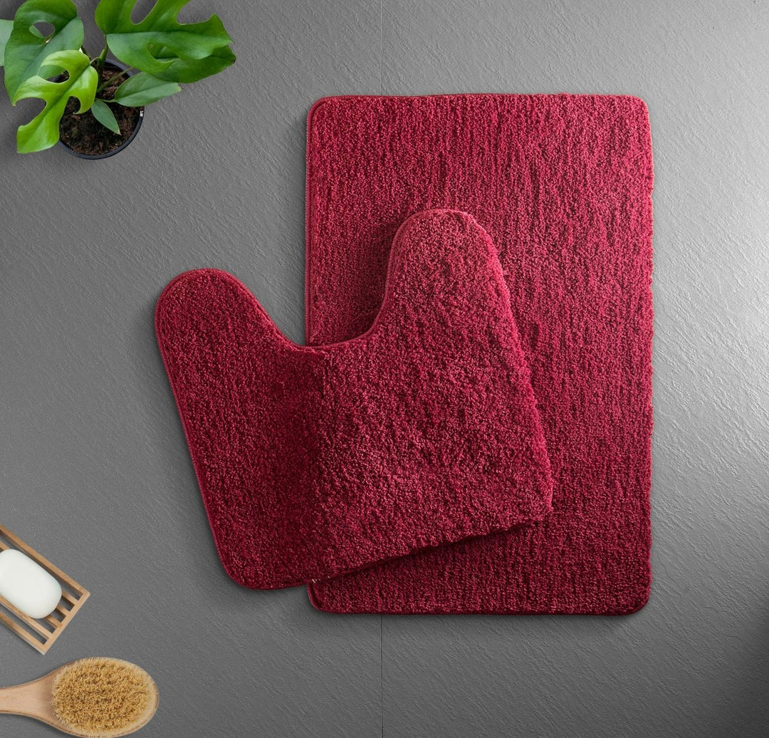 Lisslune | VeluSoft Plush Microfiber Bath Mat | Quick-Absorbing, Non-Slip Bathroom Rug for Comfort and Safety