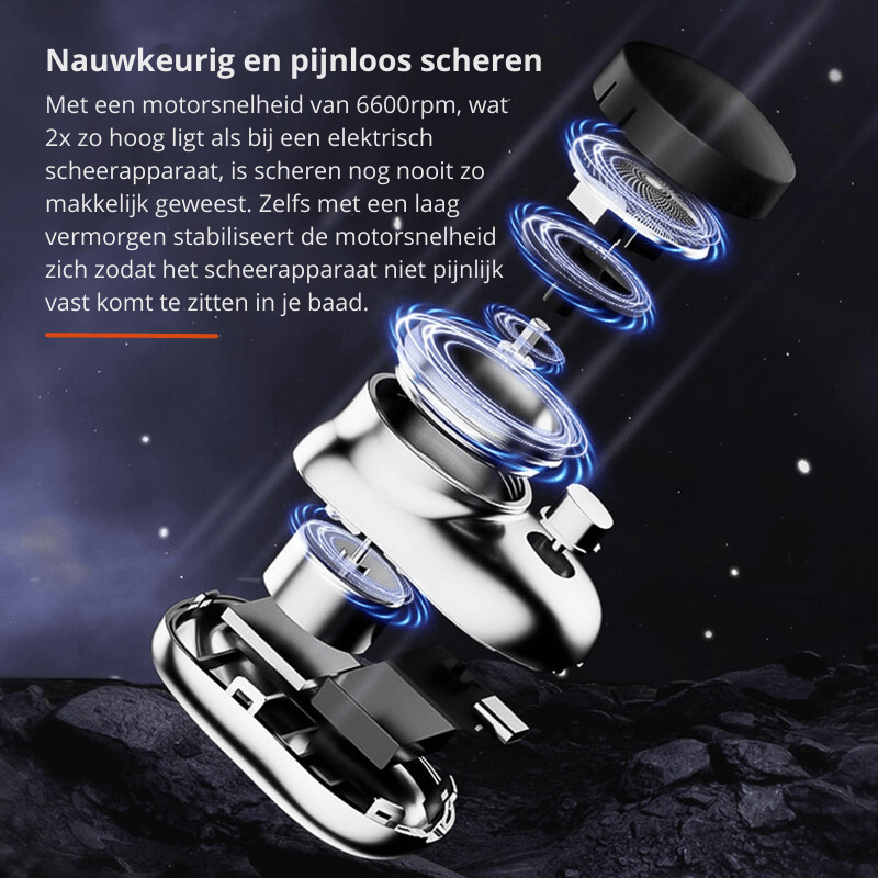Lisslune | Pocketshave – Compact Waterproof Travel Razor for Quick & Smooth Shaving