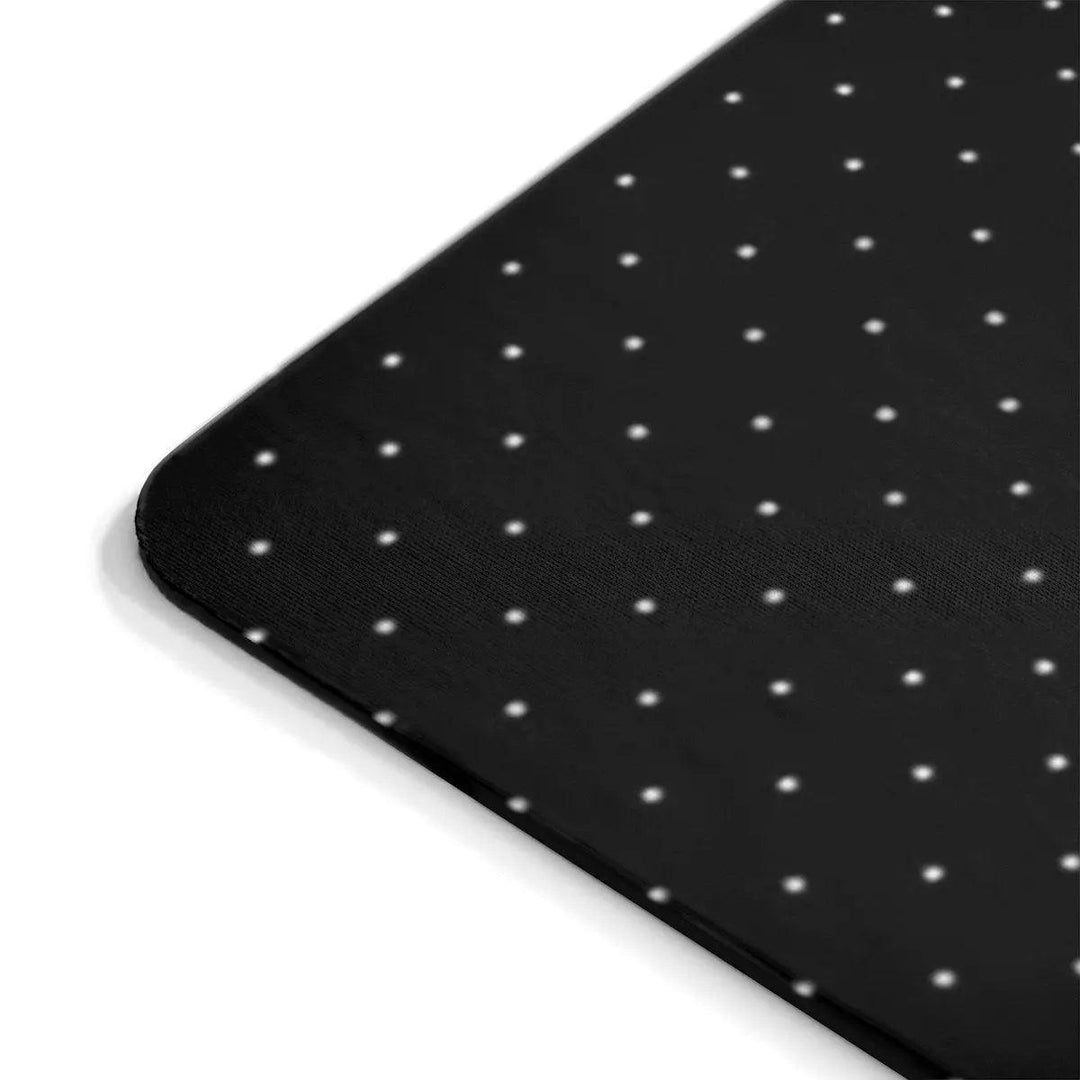Lisslune | Elegant dotted mouse pad: Enhance the aesthetics of your workspace