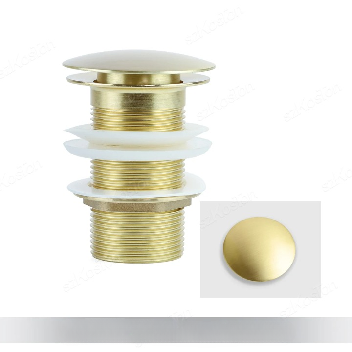 Lisslune | Pop-Up Basin Drain Plug with Overflow Options (1+1 FREE)