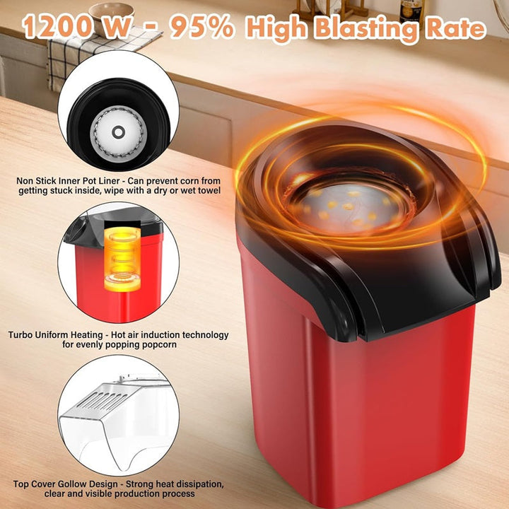 Lisslune | Mini Popcorn Maker Machine
