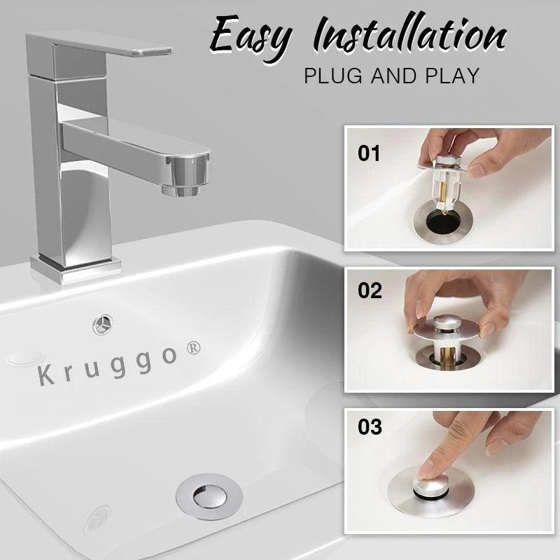 Lisslune | Popup X Clogging Basin Drain