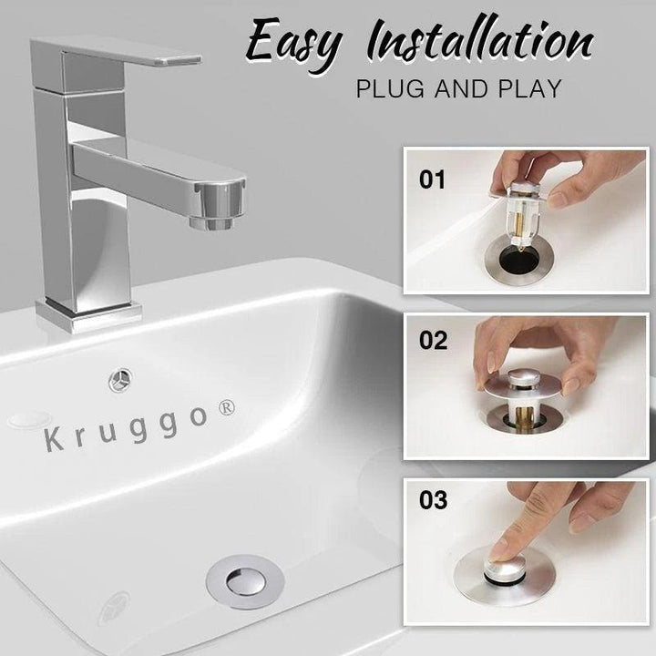 Lisslune | Popup X Clogging Basin Drain