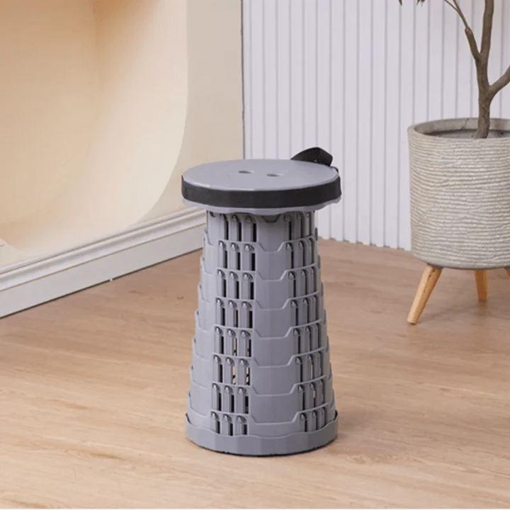 Lisslune | PORTABENCH – Telescopic Folding Stool for Indoor & Outdoor Comfort