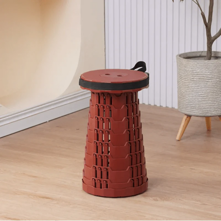 Lisslune | PORTABENCH – Telescopic Folding Stool for Indoor & Outdoor Comfort