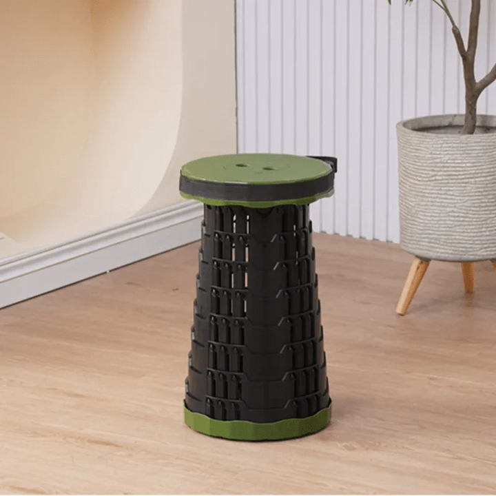 Lisslune | PORTABENCH – Telescopic Folding Stool for Indoor & Outdoor Comfort