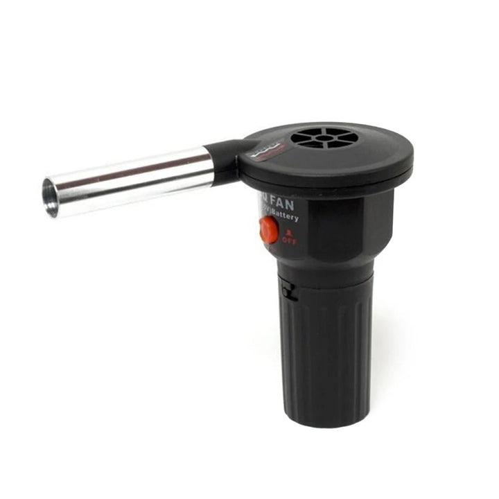 Lisslune | Portable BBQ Fire Bellows – Aluminum Hand Blower for Grilling, Camping & Picnics