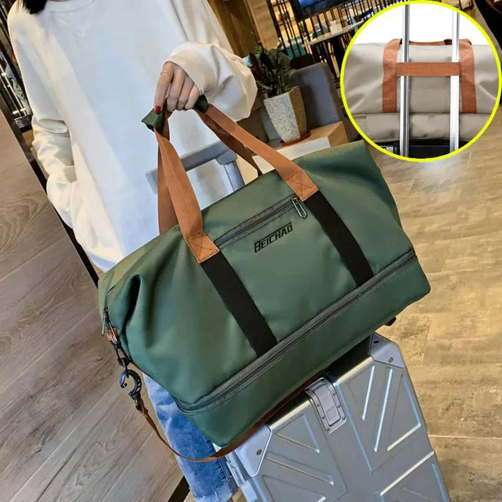 Lisslune | FITVOY DUFFEL – Lightweight Gym & Travel Bag with Shoe Compartment and Wet-Dry Separation