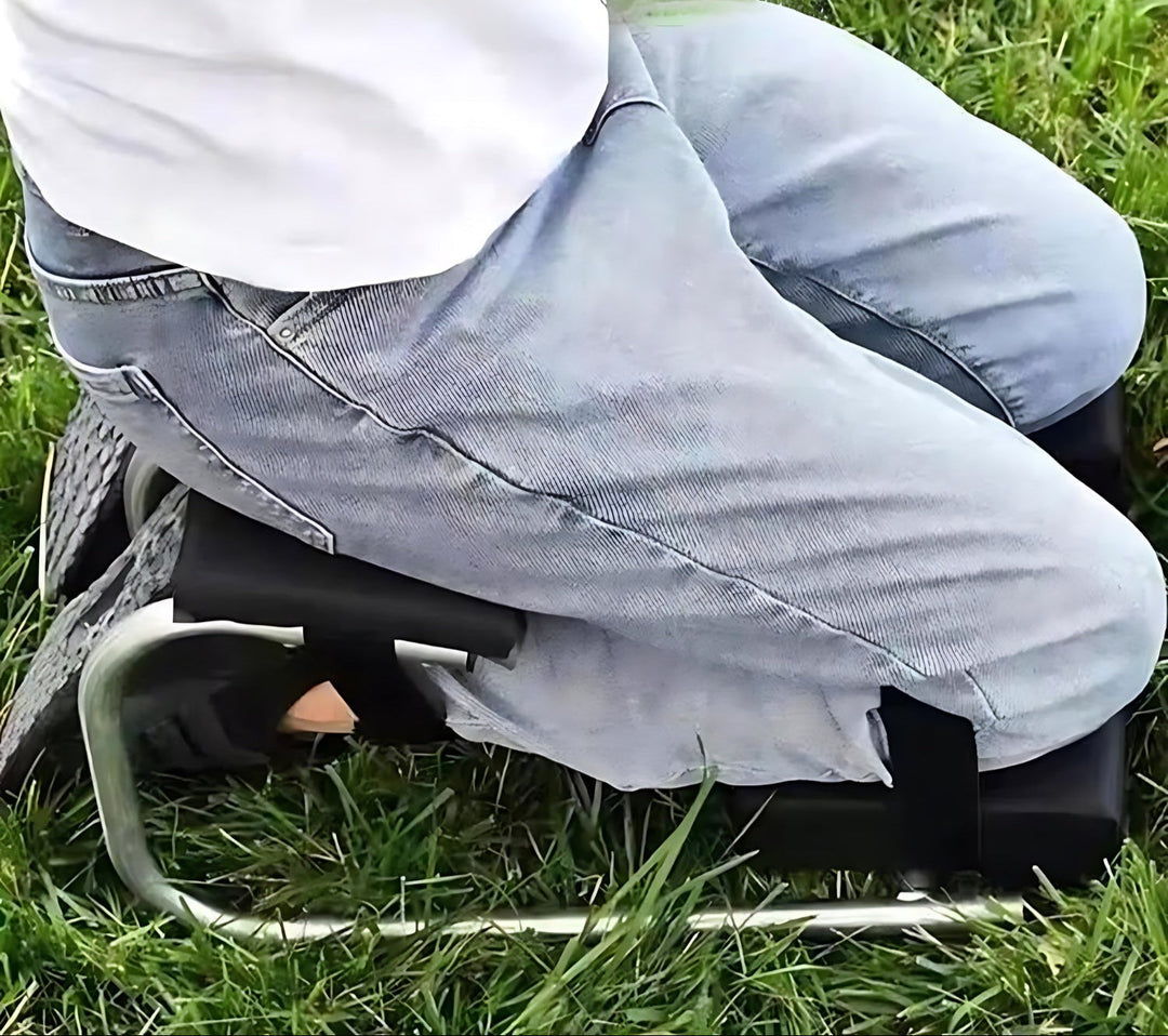 Lisslune | Portable Garden Kneeler and Stool - GardenEase Duo