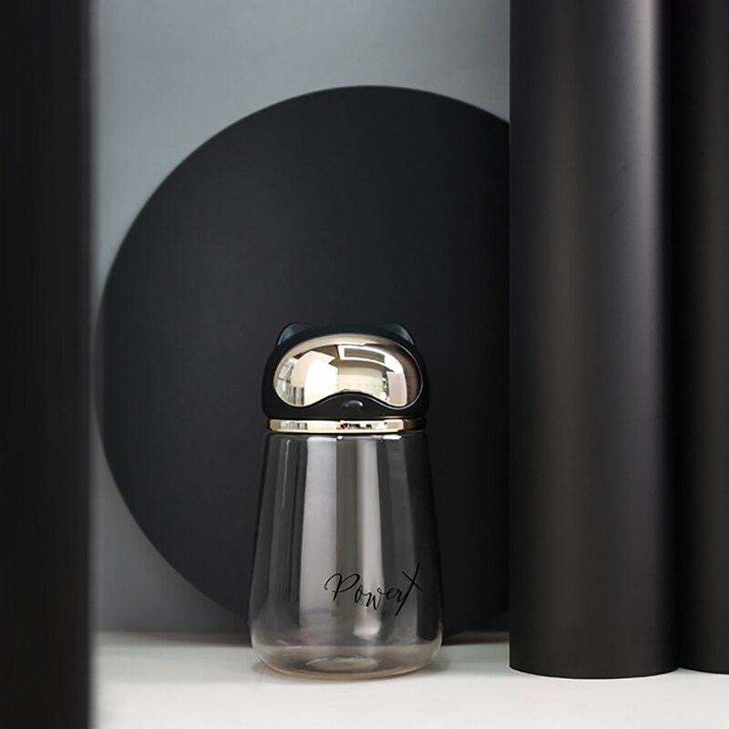Lisslune | Shadowy eco-friendly cat-themed water bottle for kids - Cute hydration solution