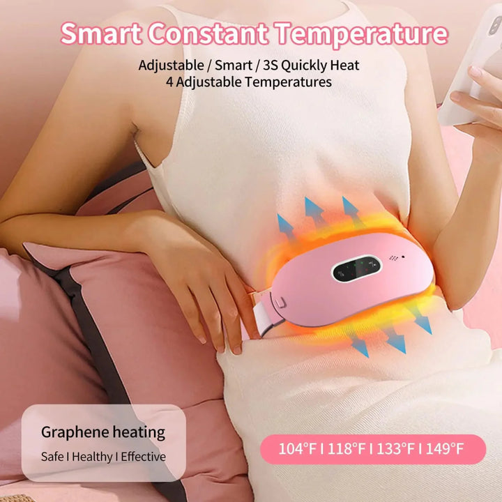 Lisslune | Portable Massage & Heating Pillow – Pain Relief for Cramps and Relaxation