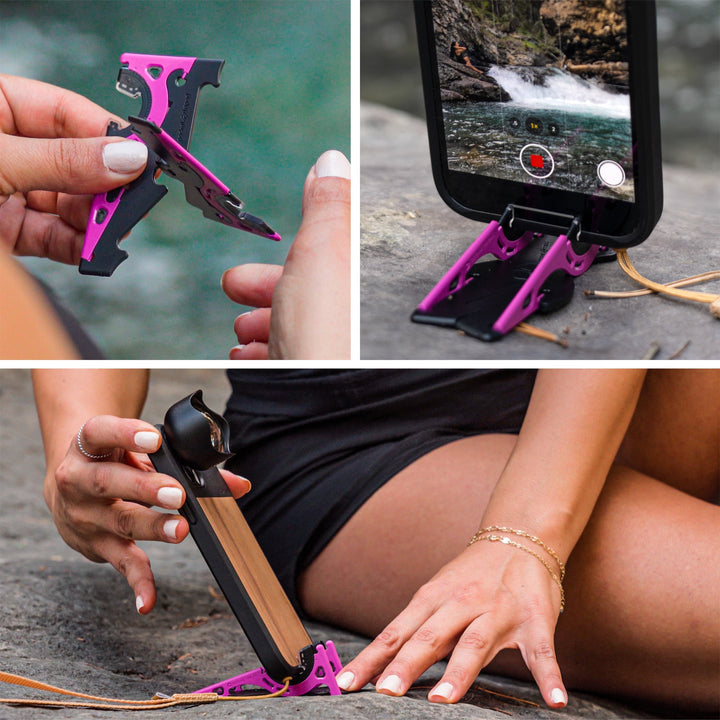 Lisslune | Portable Phone Stand for Perfect Photos - SnapFold