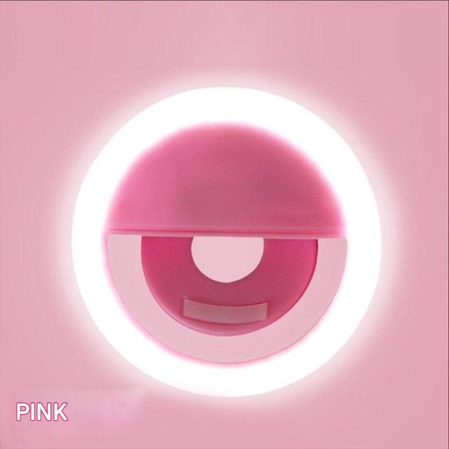 Lisslune | Portable Selfie Ring Light - GlowSnap