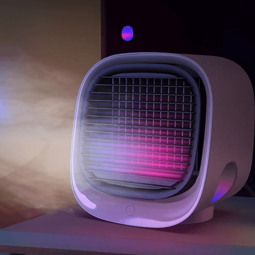 Lisslune | Portable Air Conditioner for Car USB Car Air Conditioner Personal Space Mini Air Conditioner