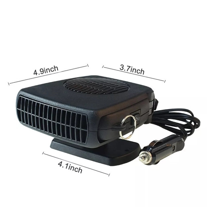 Lisslune | 12V Portable Car Heater with 360° Rotatable Base