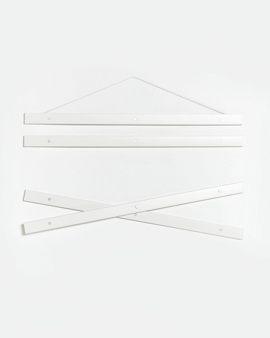 Lisslune | Magnetic white wooden poster holder, 60 cm