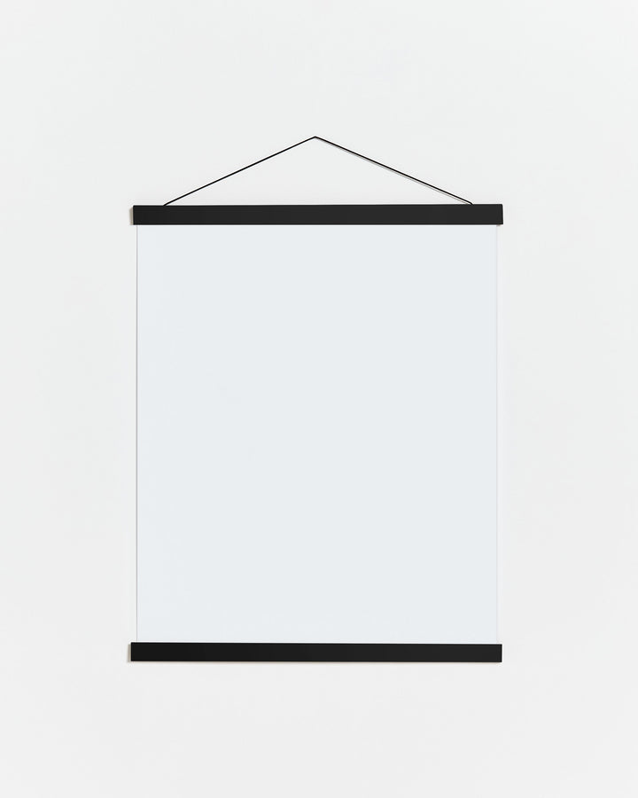 Lisslune | Magnetic black wooden sign for poster, 40cm