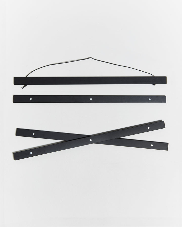 Lisslune | Magnetic black wooden sign for poster, 40cm