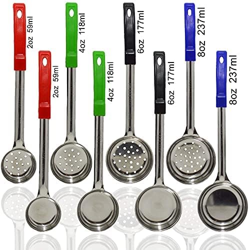 Lisslune | Portion Control Serving Spoons Set – 8-Piece Measuring Spoons