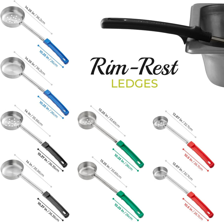 Lisslune | Portion Control Serving Spoons Set – 8-Piece Measuring Spoons