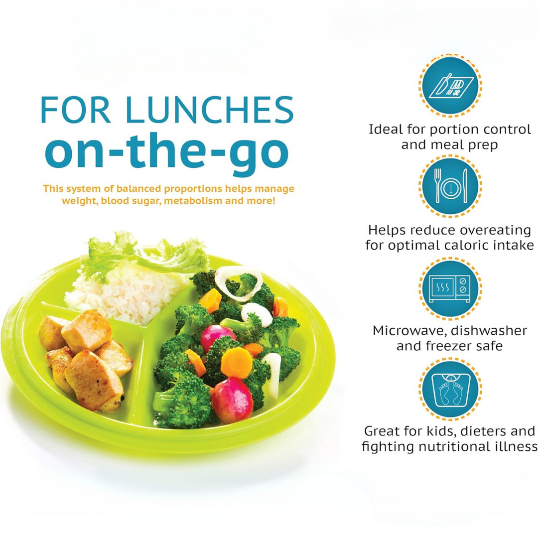 Lisslune | Portion Control Travel Board