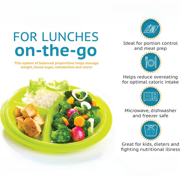 Lisslune | Portion Control Travel Board