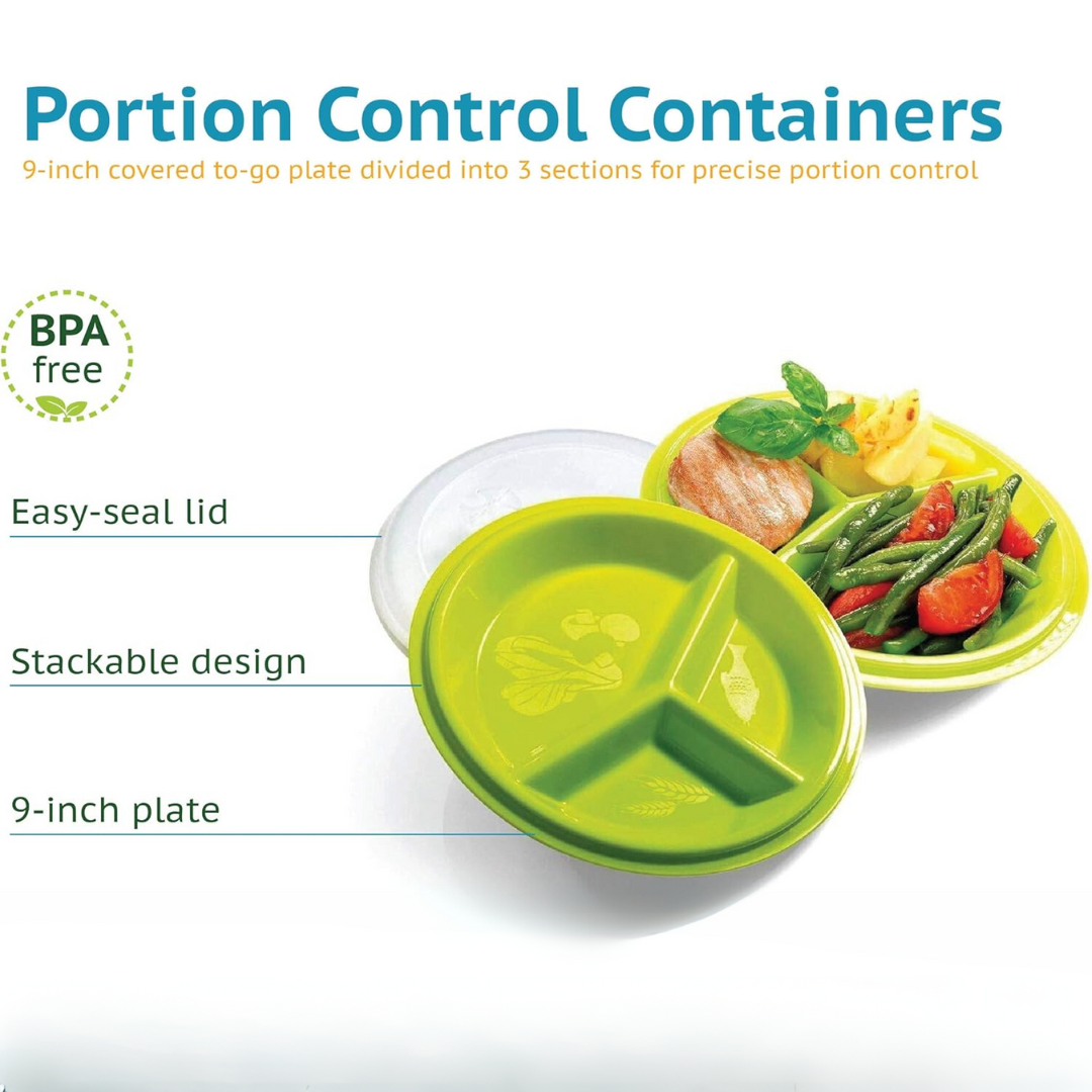 Lisslune | Portion Control Travel Board