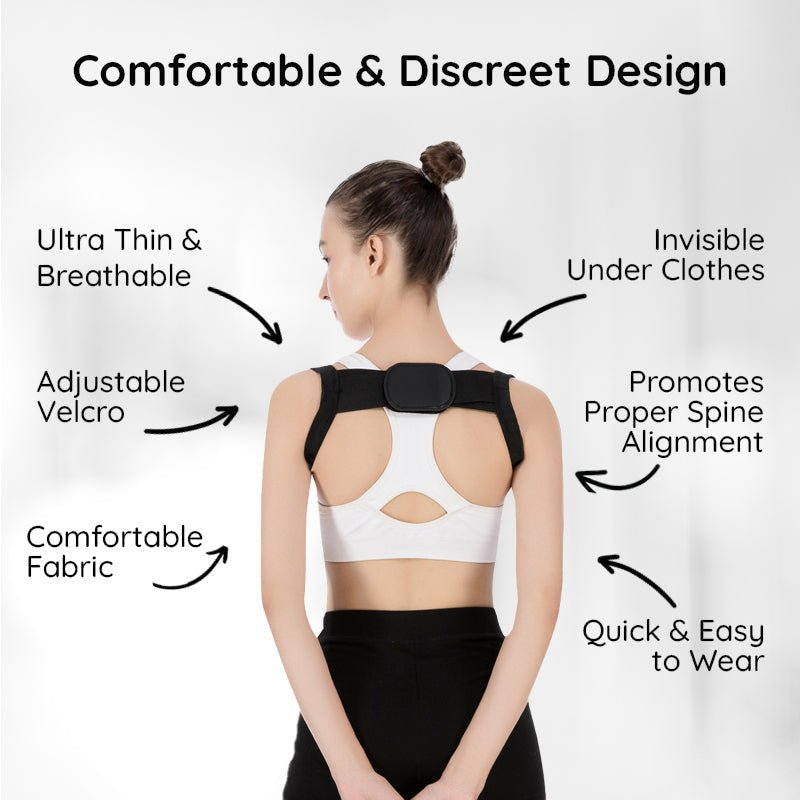 Lisslune | PosturePro – Invisible Posture Corrector for Back Pain Relief