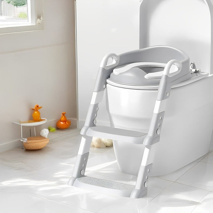 Lisslune | Foldable Potty Trainer Seat with Ladder for Toddler