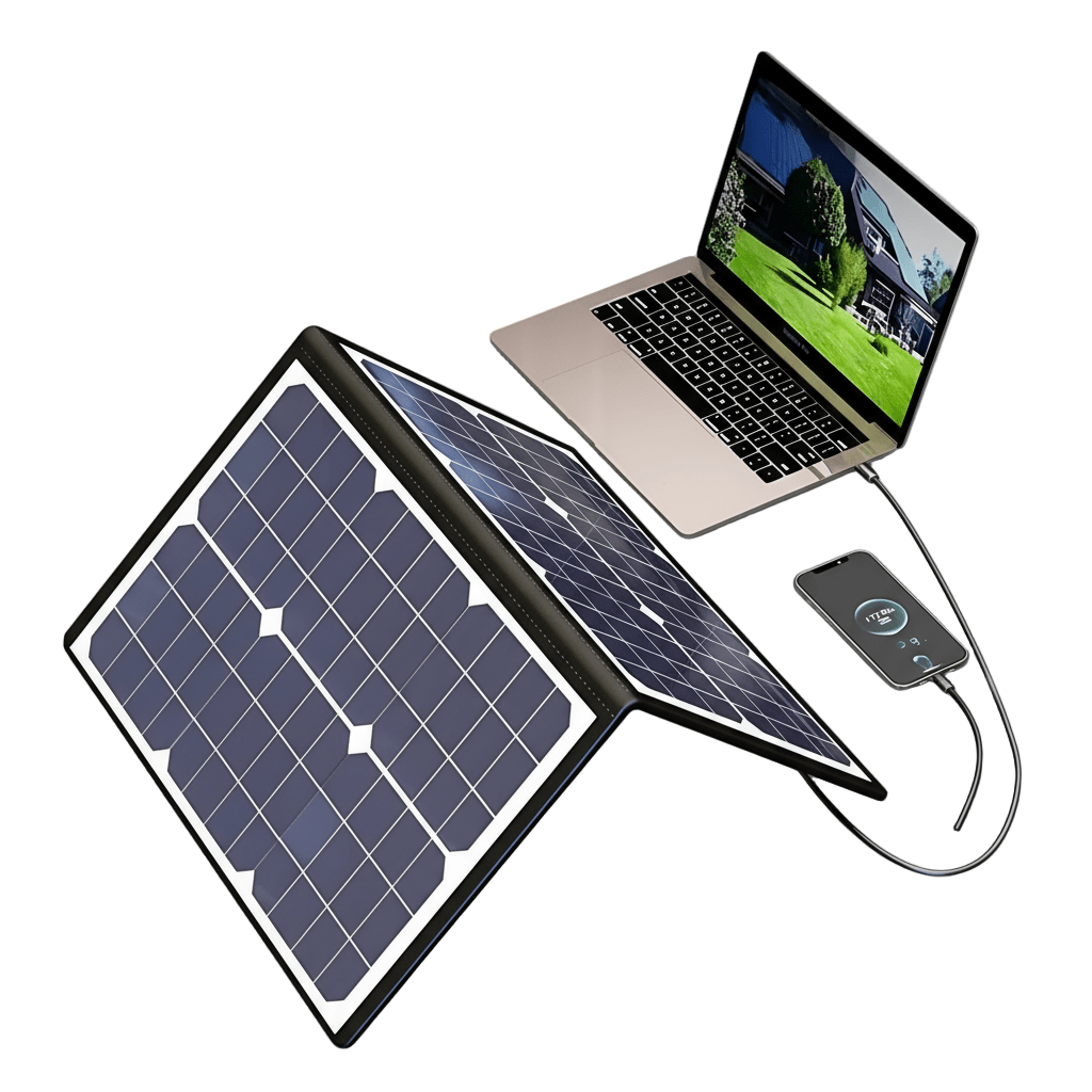 Lisslune | PowerFold Elite – Foldable Solar Panel with MPPT Technology