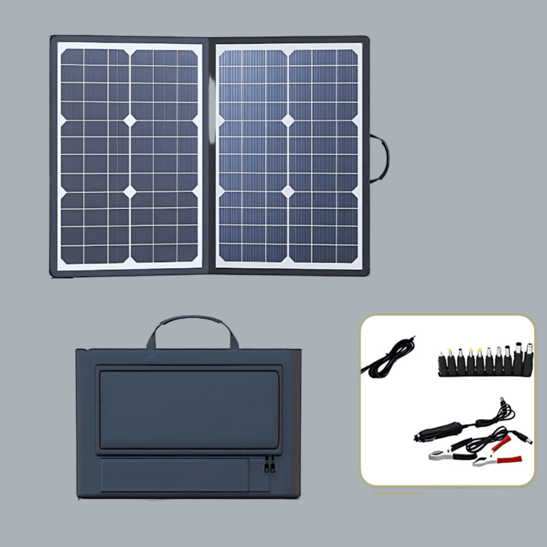 Lisslune | PowerFold Elite – Foldable Solar Panel with MPPT Technology