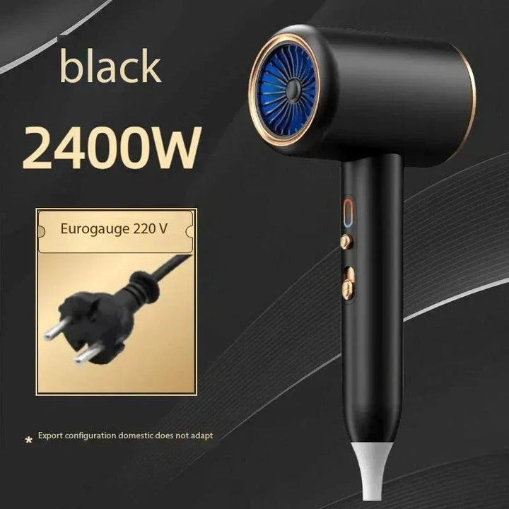 Lisslune | GLAMDRY – 2400W Ionic Hair Dryer for Fast, Frizz-Free & Shiny Styling