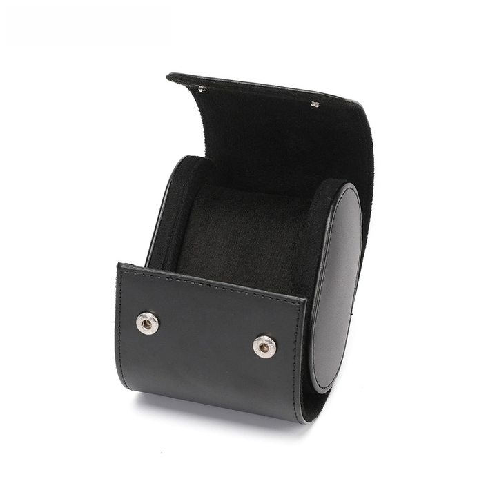 Lisslune | Vintage Leather 3-Slot Men's Watch Box for Travel
