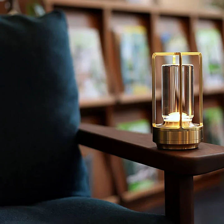 Lisslune | Waterproof and Portable Crystal Table Lamp - AuroraGlow