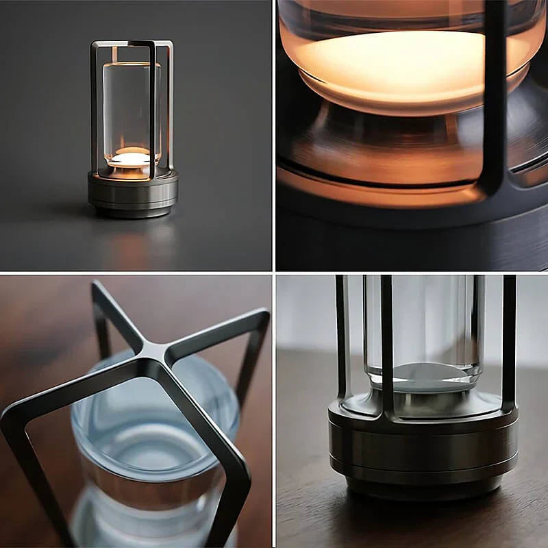 Lisslune | Waterproof and Portable Crystal Table Lamp - AuroraGlow