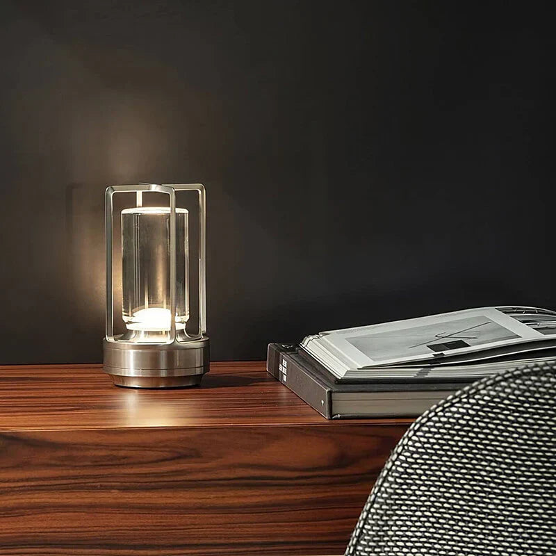 Lisslune | Waterproof and Portable Crystal Table Lamp - AuroraGlow