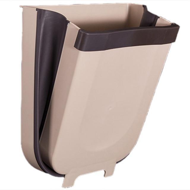 Lisslune | Practical Wall-Mounted Waste Bin - CleanFold