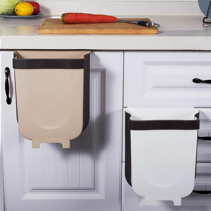 Lisslune | Practical Wall-Mounted Waste Bin - CleanFold